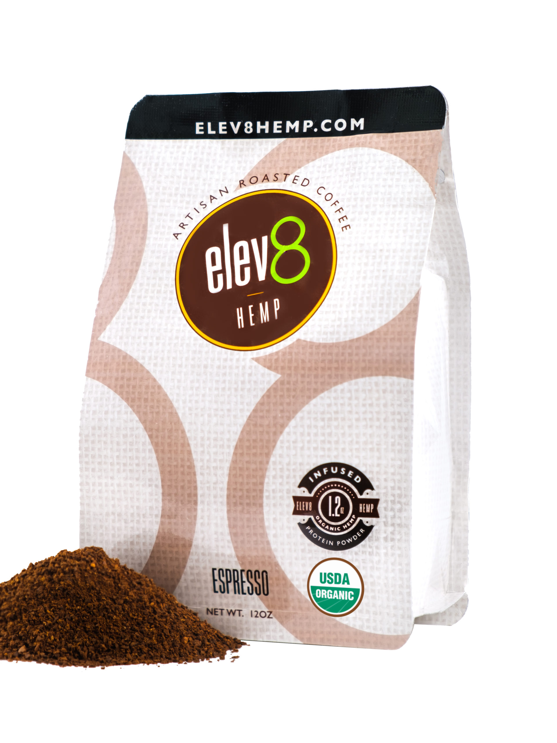 Elev8 Hemp Coffee USDA Organic – Espresso