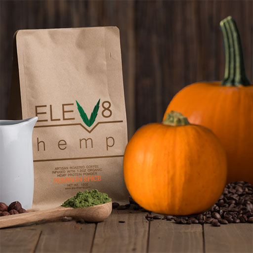 Elev8 Hemp Coffee – Pumpkin Spice